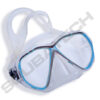 Mask Vision, clear silicone, blue frame