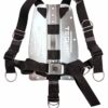 Harness TecLine QR standard webbing - incl. 3 mm SS backplate