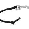 Pig tail SS bolt snap w/ bungee 6mm